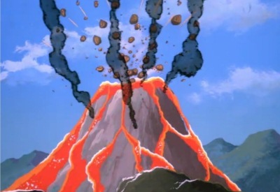 Scoopy & Scrappy volcano
